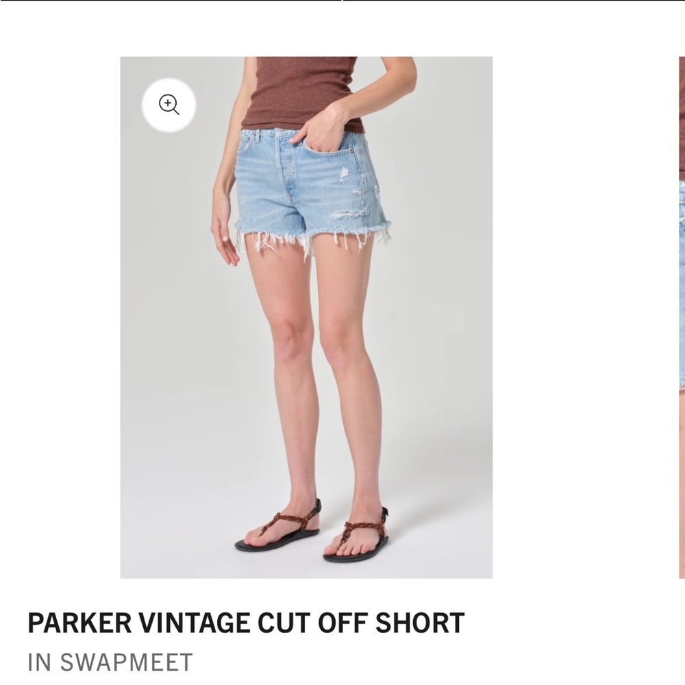 Agolde Denim Shorts